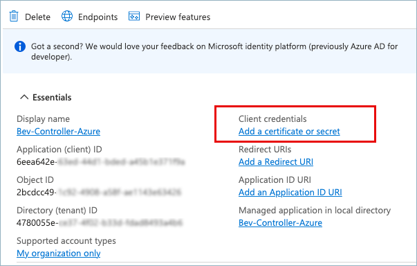 azure app registration essentials