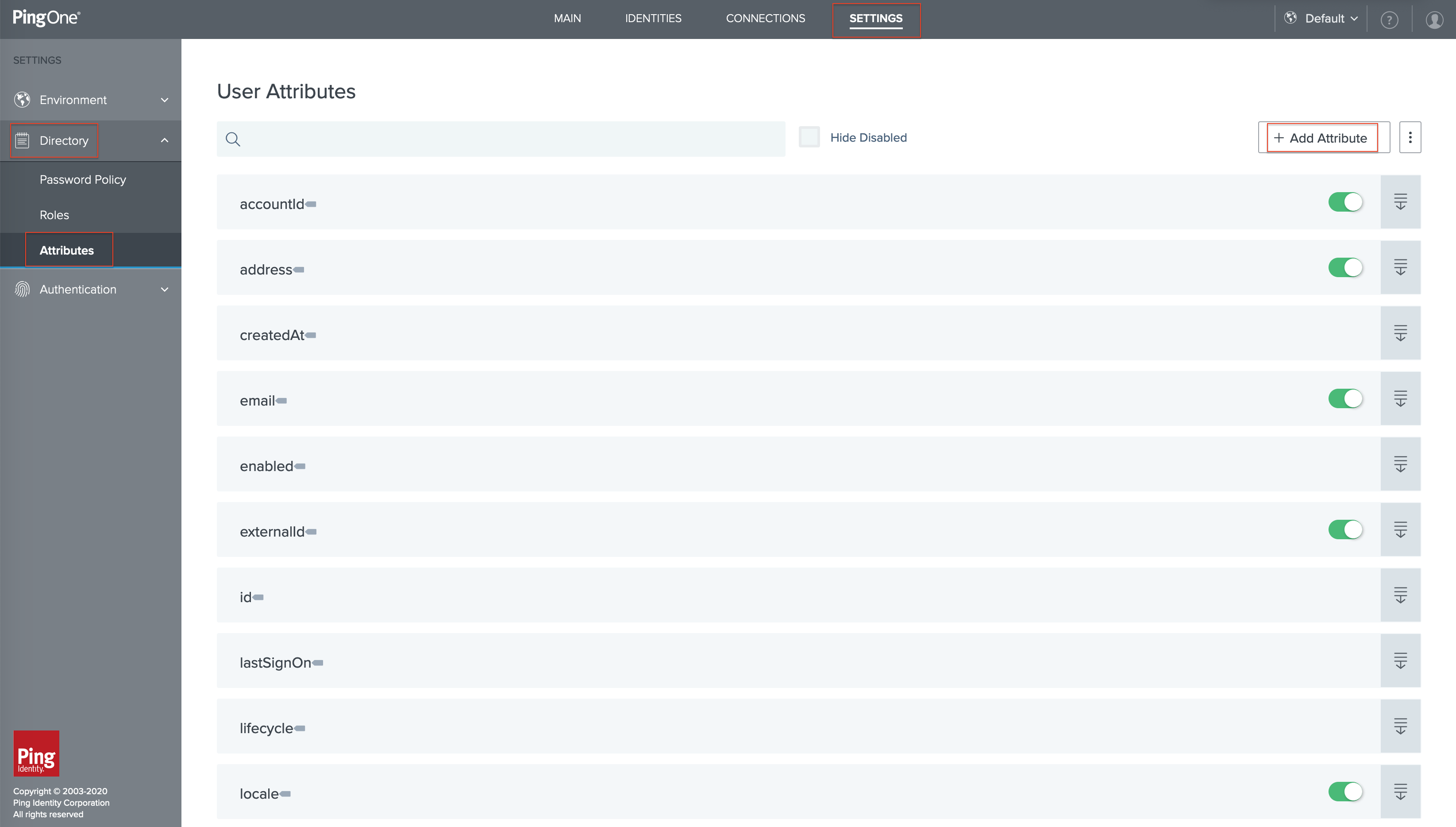 Setting up PingOne for Customers Web SAML App with Profile Attribute ...